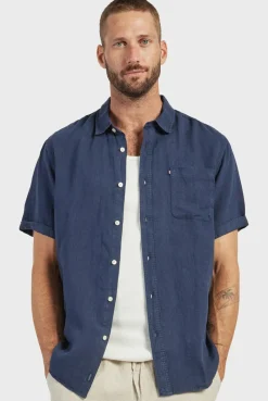 Clearance Academy Brand Hampton Linen S/S Shirt