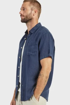 Clearance Academy Brand Hampton Linen S/S Shirt