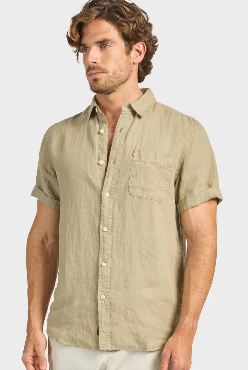 Fashion Academy Brand Hampton Linen S/S Shirt