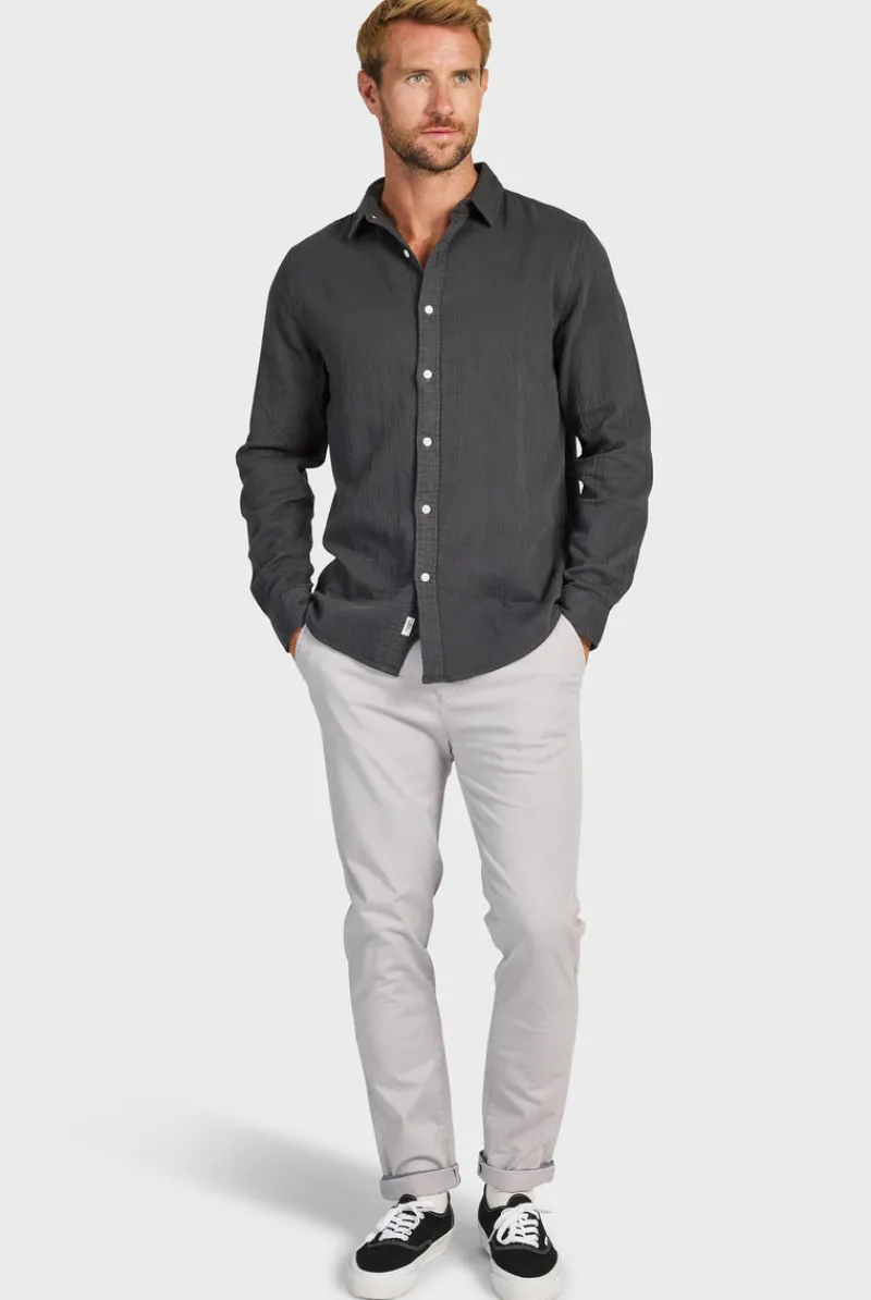 Outlet Academy Brand Harry Double Cloth Shirt