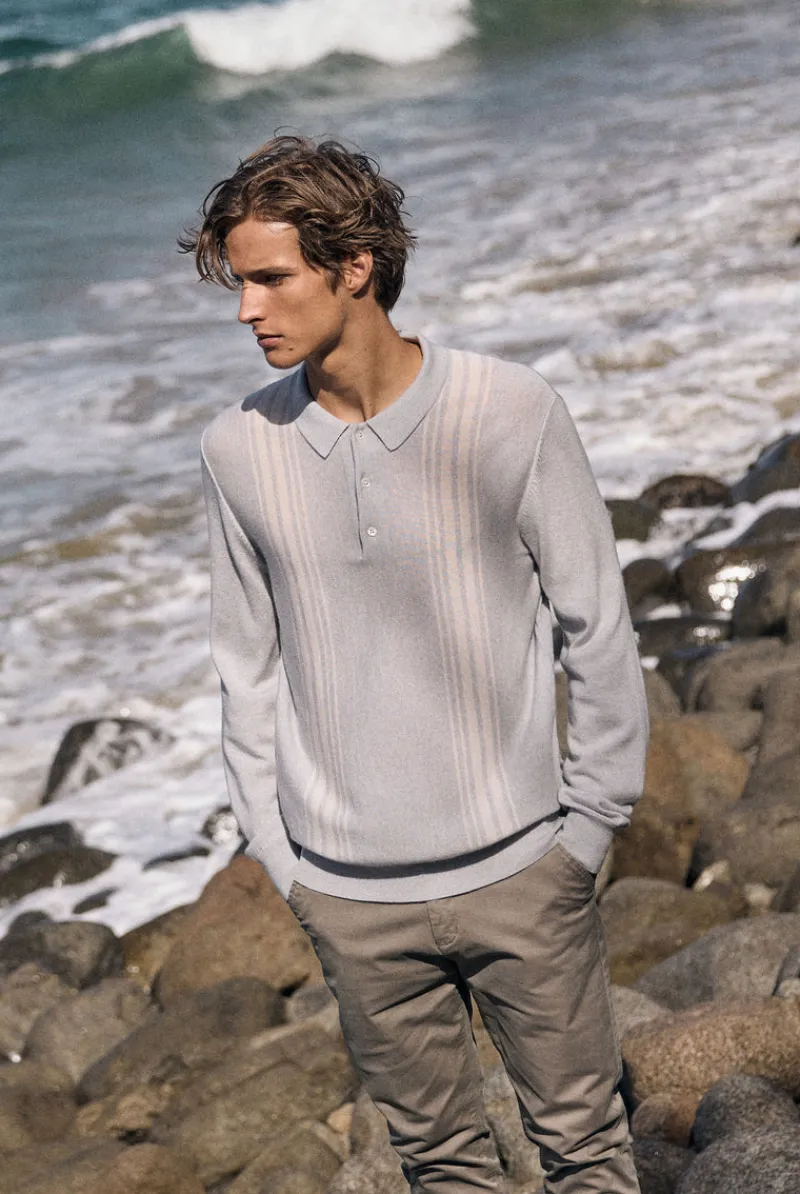 Sale Academy Brand Herbie Merino Polo