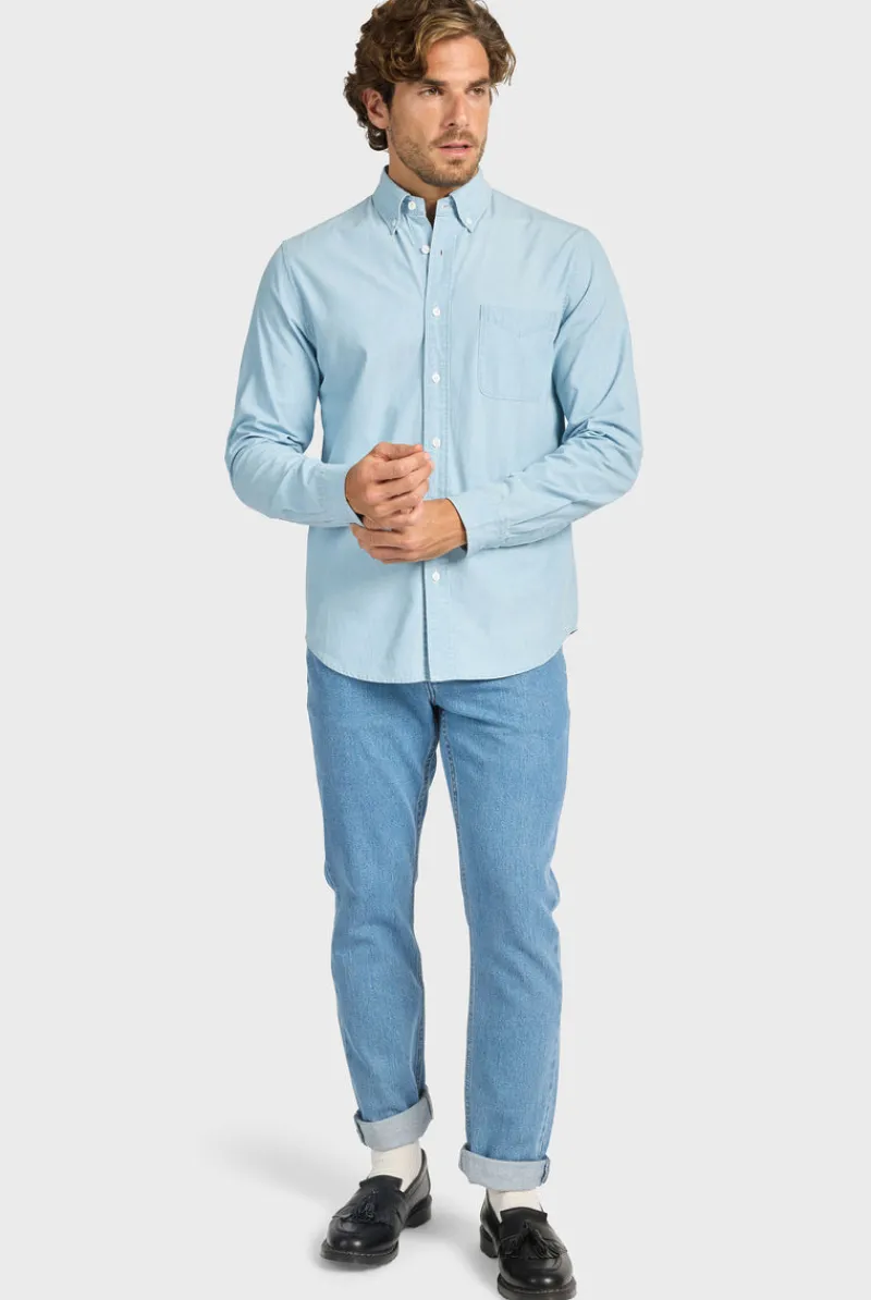 New Academy Brand Hoss Chambray Shirt
