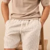 Best Academy Brand Jeff Linen Short
