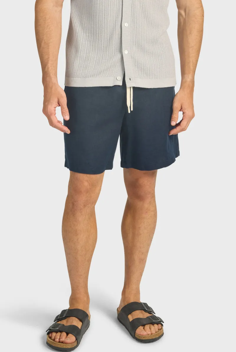 Online Academy Brand Jeff Linen Short