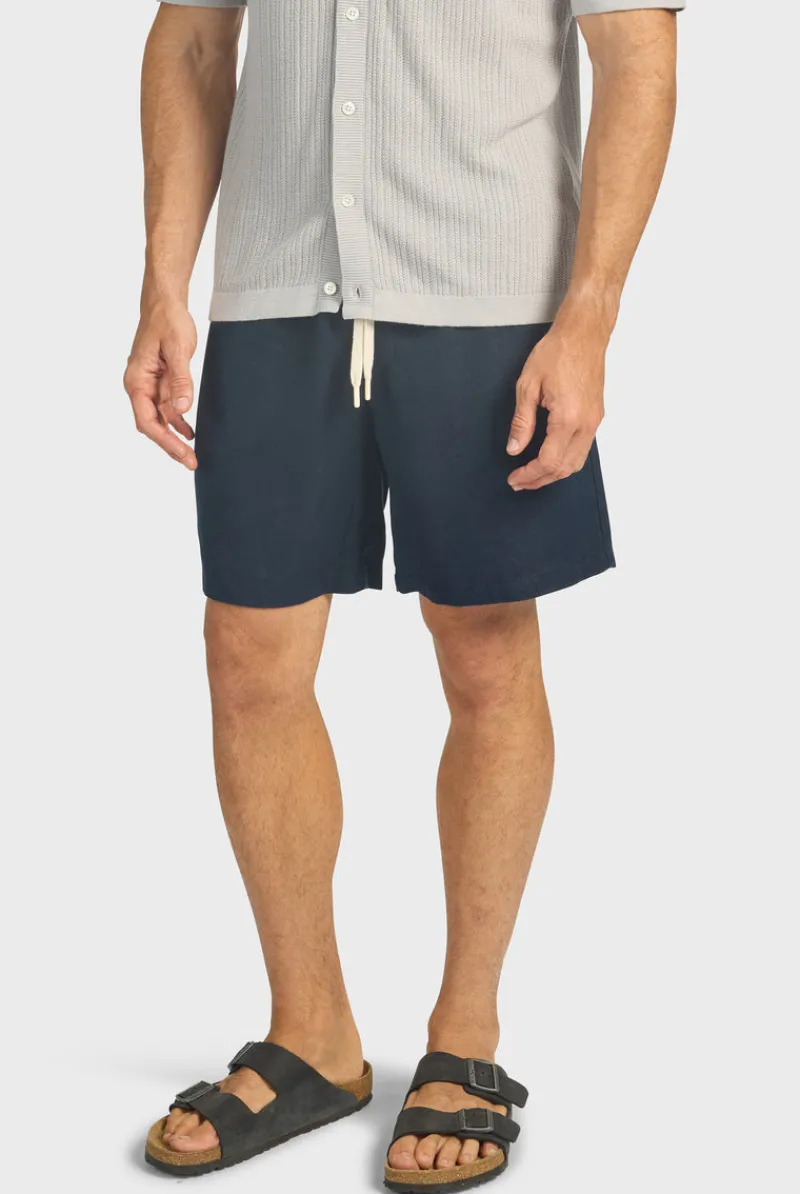 Online Academy Brand Jeff Linen Short