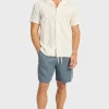 Hot Academy Brand Jeff Piped Linen Short