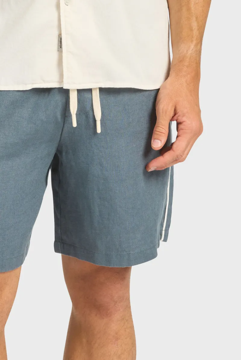 Hot Academy Brand Jeff Piped Linen Short