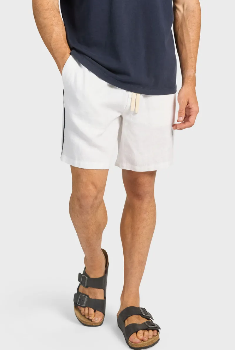 Discount Academy Brand Jeff Piped Linen Short