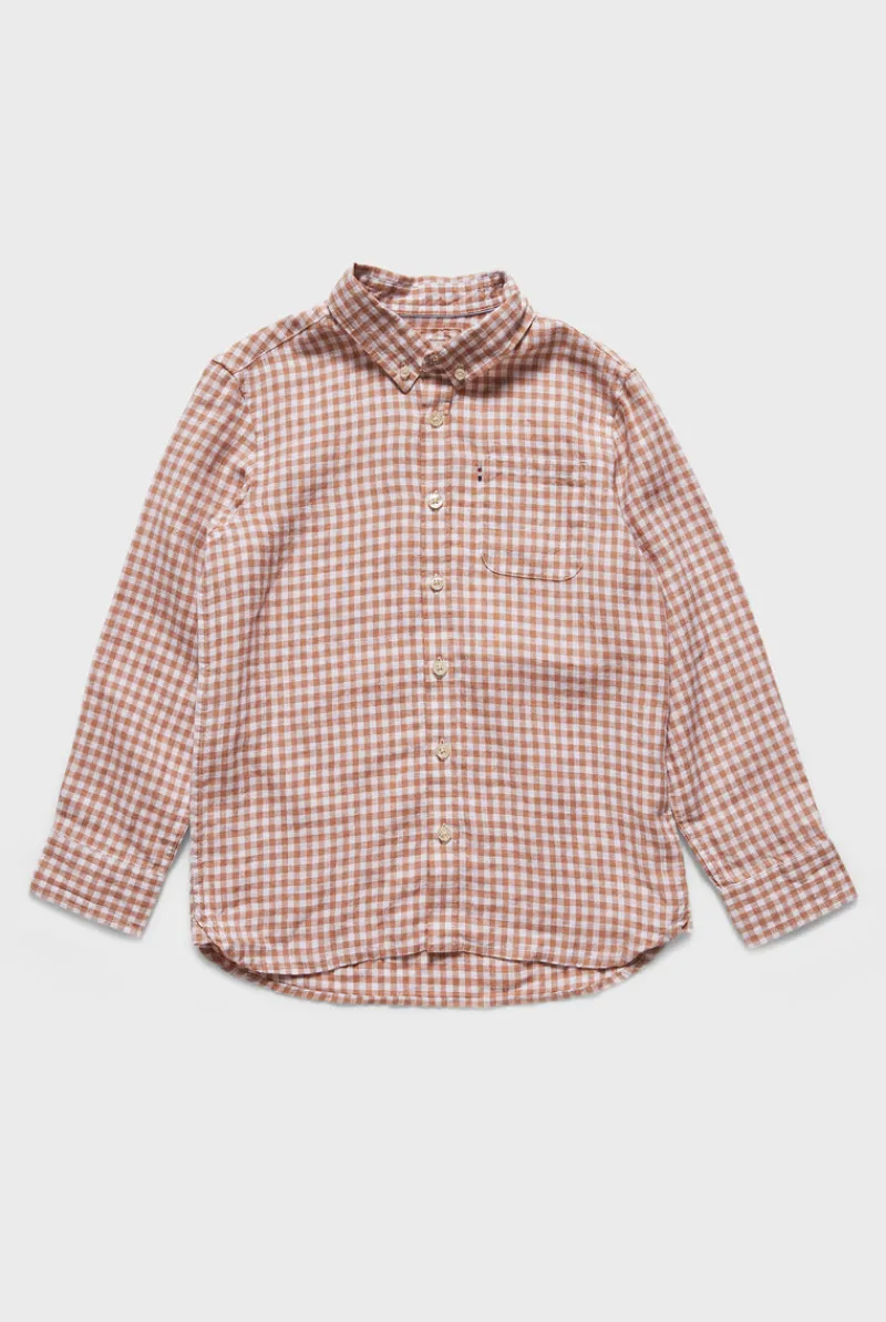 Fashion Academy Brand Kids Buddy Linen Shirt