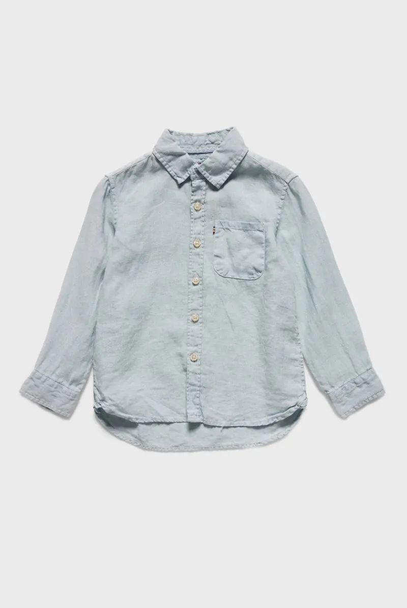 New Academy Brand Kids Hampton Linen Shirt