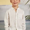 New Academy Brand Kids Hampton Linen Shirt