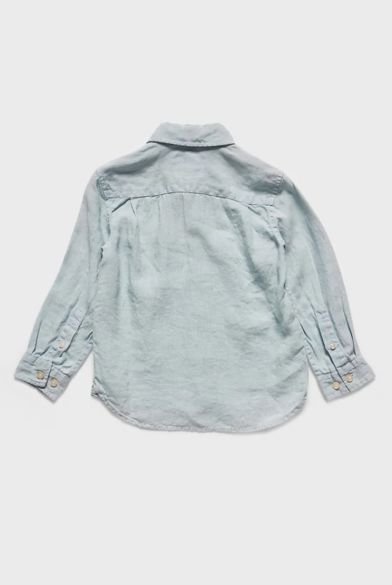 New Academy Brand Kids Hampton Linen Shirt