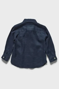Fashion Academy Brand Kids Hampton Linen Shirt