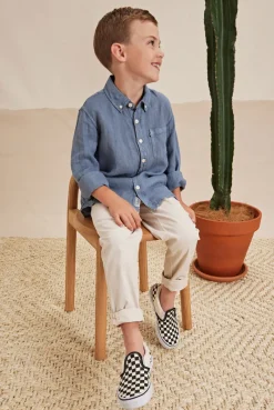 Outlet Academy Brand Kids Hampton Linen Shirt