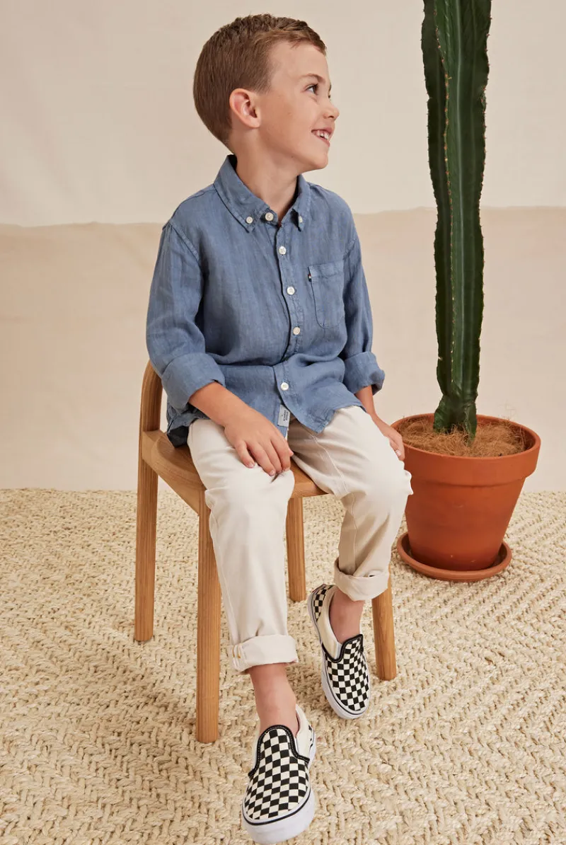 Outlet Academy Brand Kids Hampton Linen Shirt