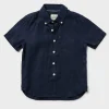 Outlet Academy Brand Kids Hampton SS Linen Shirt