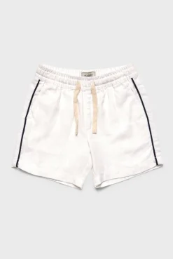 New Academy Brand Kids Piped Riviera Linen Short