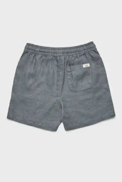 Online Academy Brand Kids Piped Riviera Linen Short