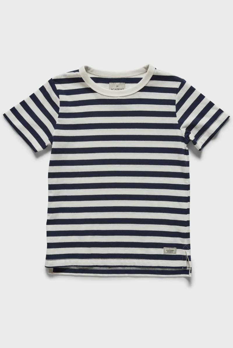 Discount Academy Brand Kids Stripe Blizzard Wash Tee