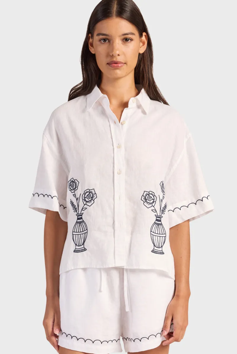 Best Academy Brand Mae Linen Shirt