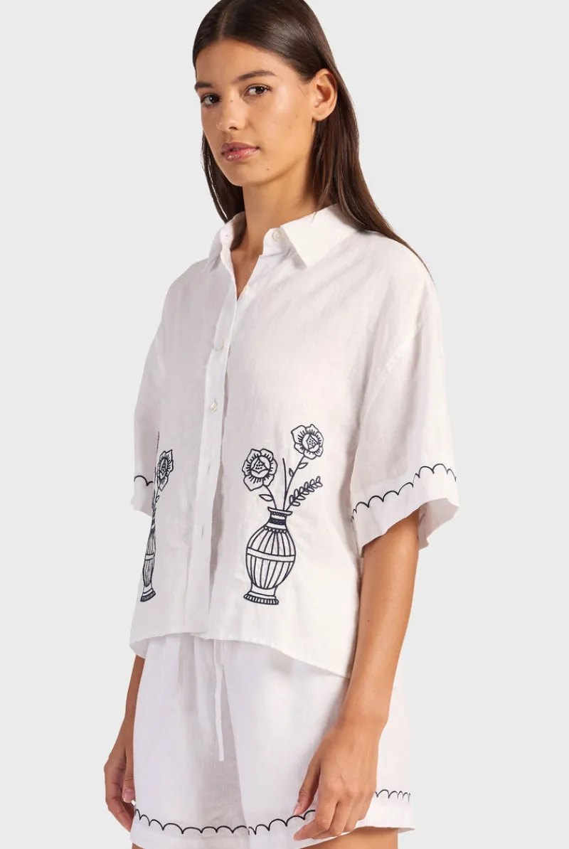 Best Academy Brand Mae Linen Shirt