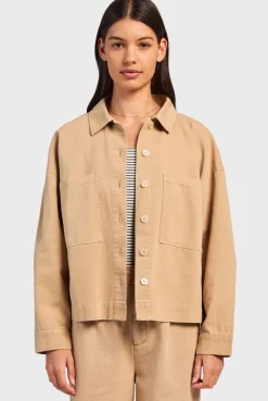 New Academy Brand Mary Twill Overshirt