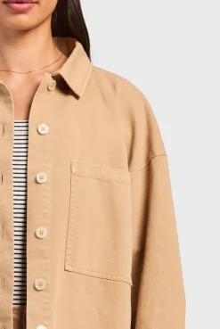 New Academy Brand Mary Twill Overshirt