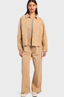 New Academy Brand Mary Twill Overshirt