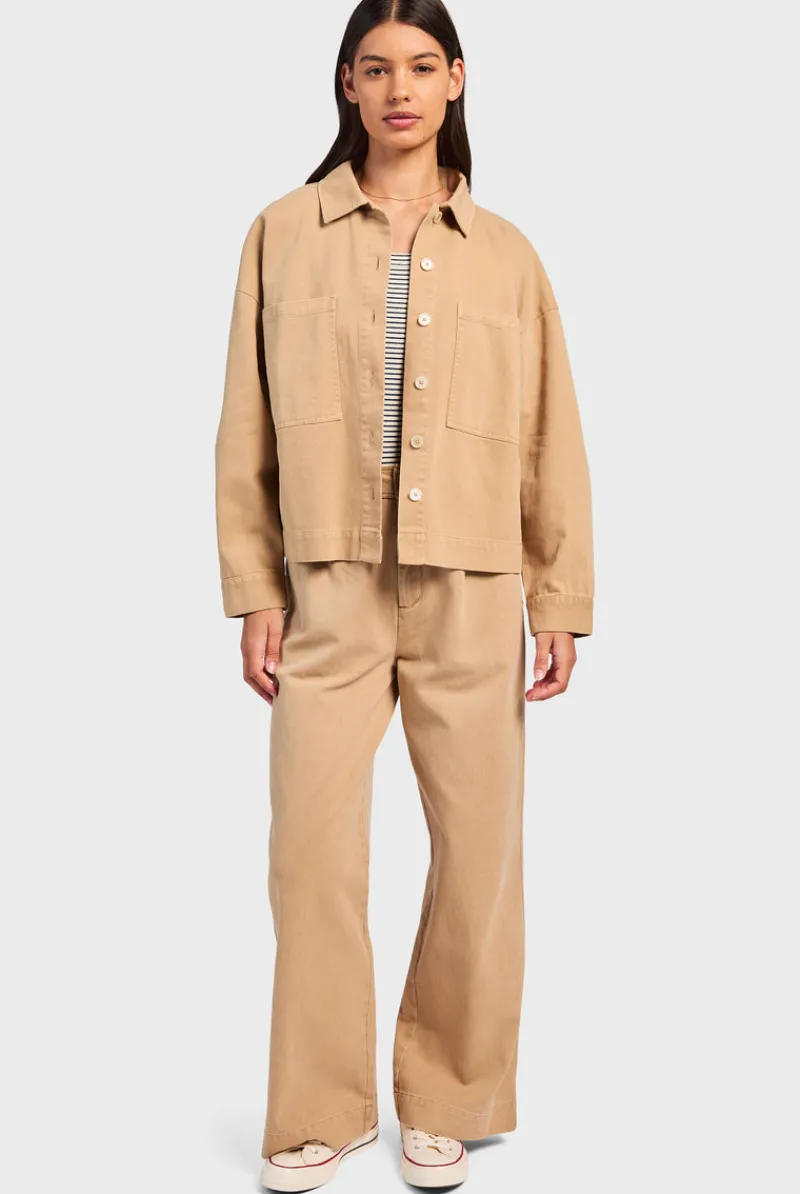 New Academy Brand Mary Twill Overshirt
