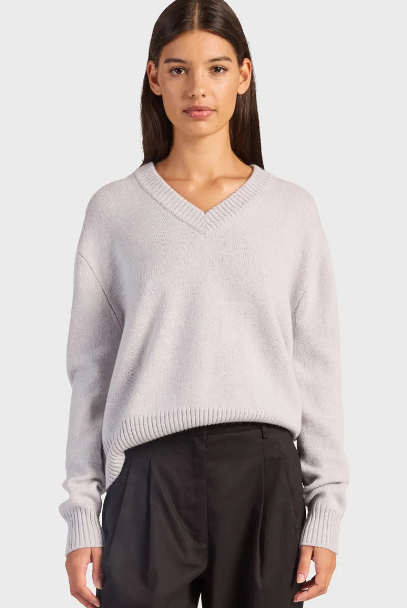 New Academy Brand Merino V-Neck
