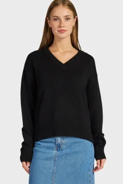 Clearance Academy Brand Merino V-Neck