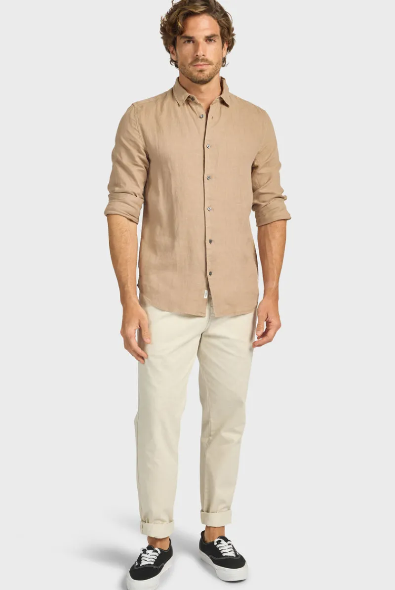 New Academy Brand Mick Linen Shirt