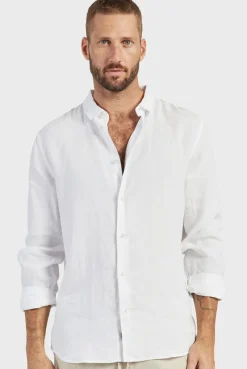Discount Academy Brand Mick Linen Shirt