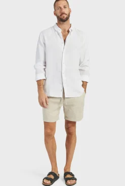 Discount Academy Brand Mick Linen Shirt