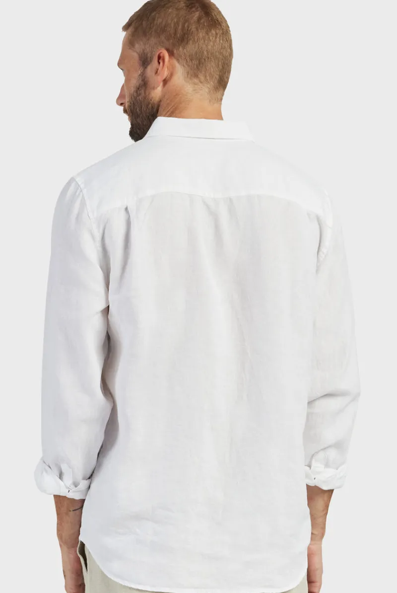 Discount Academy Brand Mick Linen Shirt