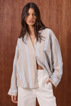 Outlet Academy Brand Nina Stripe Shirt