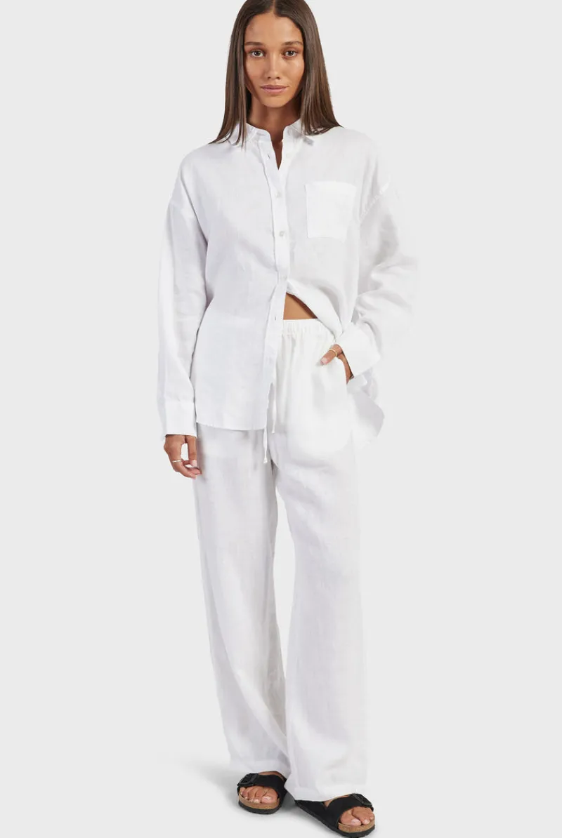 Sale Academy Brand Riviera Linen Pant