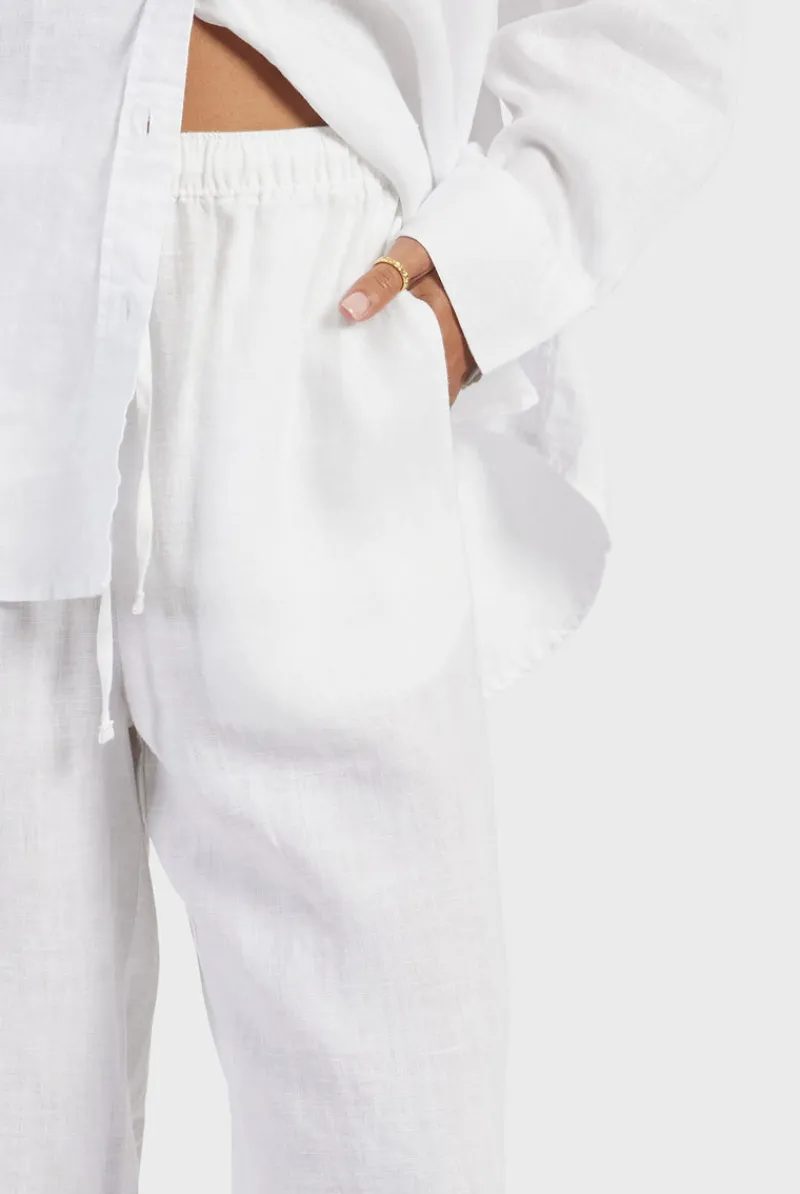 Sale Academy Brand Riviera Linen Pant