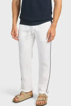 Online Academy Brand Riviera Piped Linen Pant