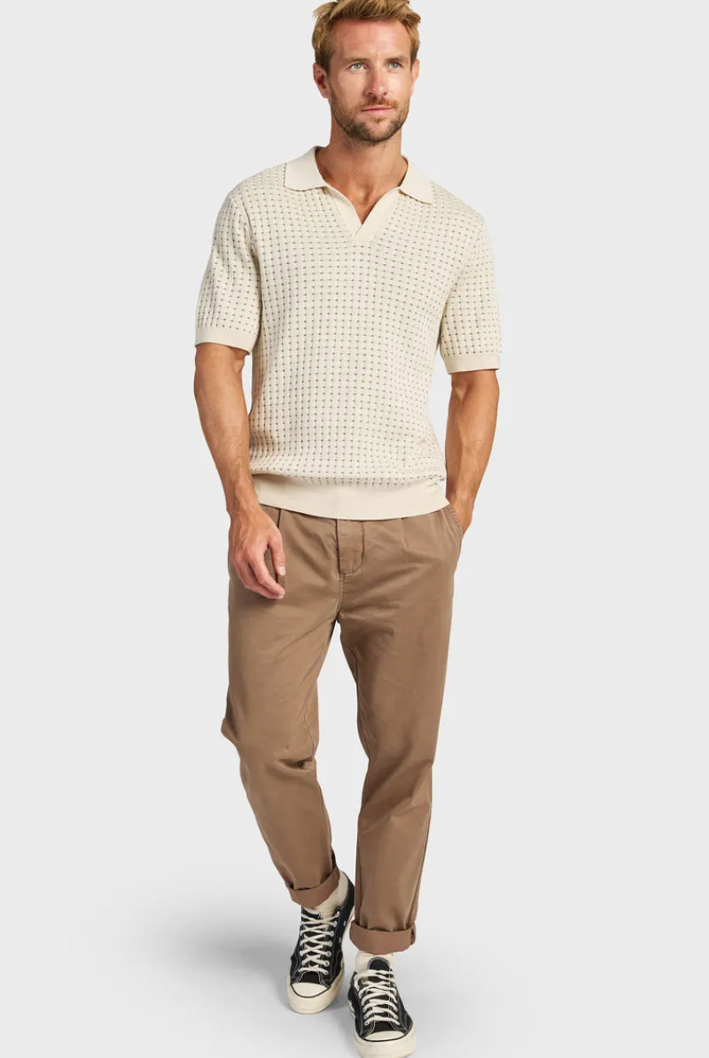 Fashion Academy Brand Sanders Knit Polo