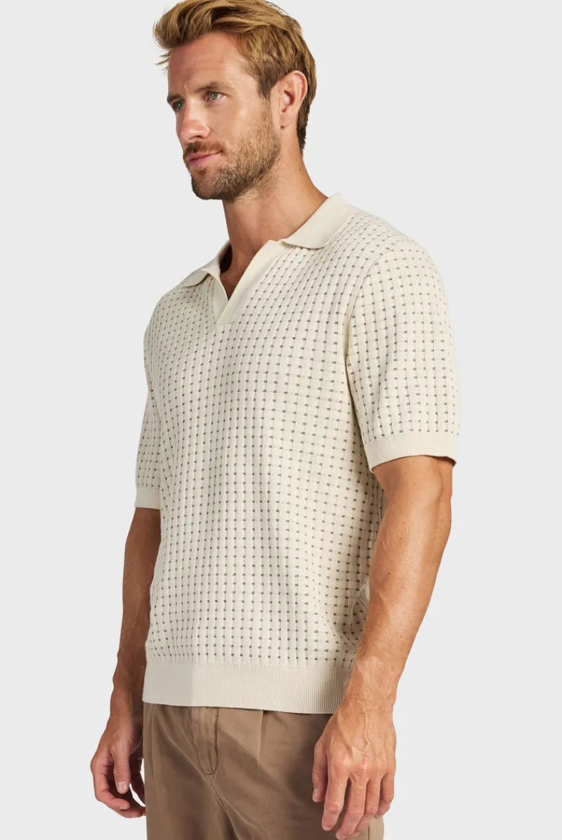 Fashion Academy Brand Sanders Knit Polo