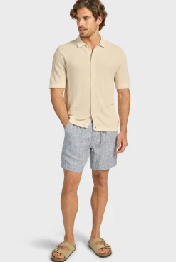 Discount Academy Brand Stripe Riviera Linen Short