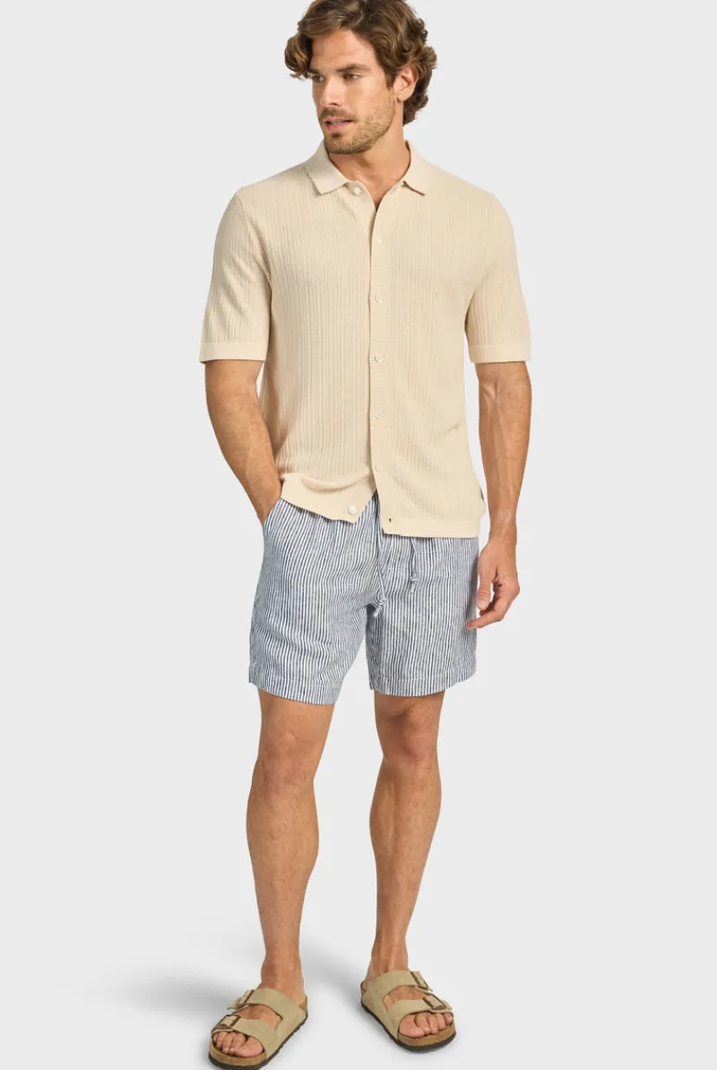 Discount Academy Brand Stripe Riviera Linen Short