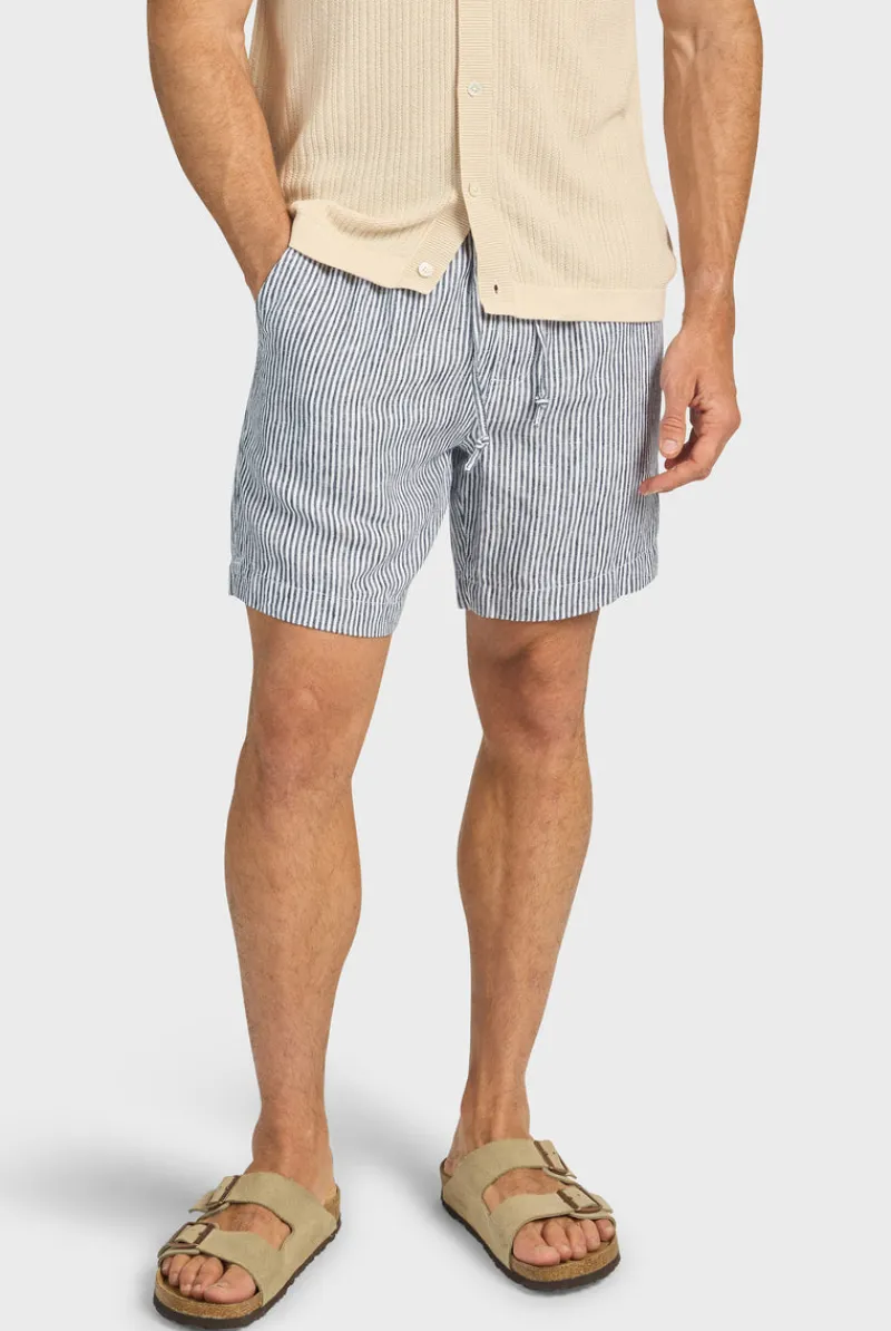 Discount Academy Brand Stripe Riviera Linen Short