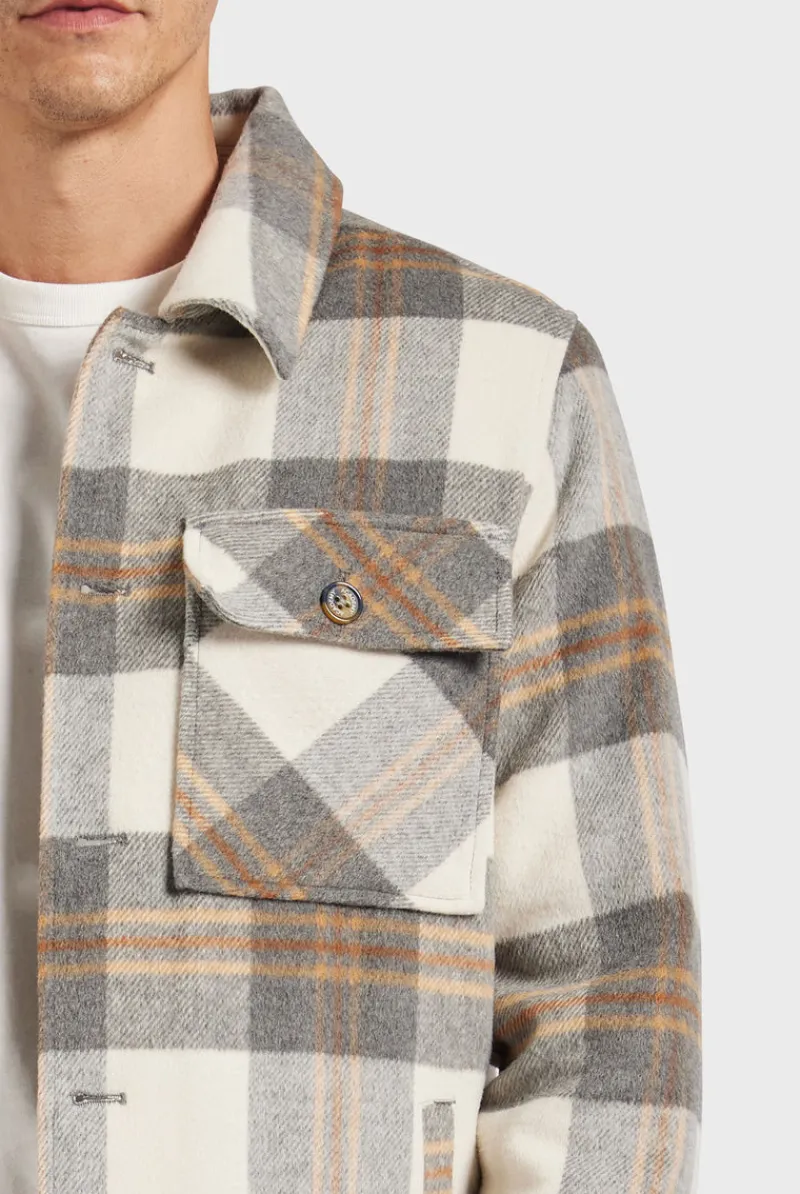 Hot Academy Brand Tulsa Check Jacket
