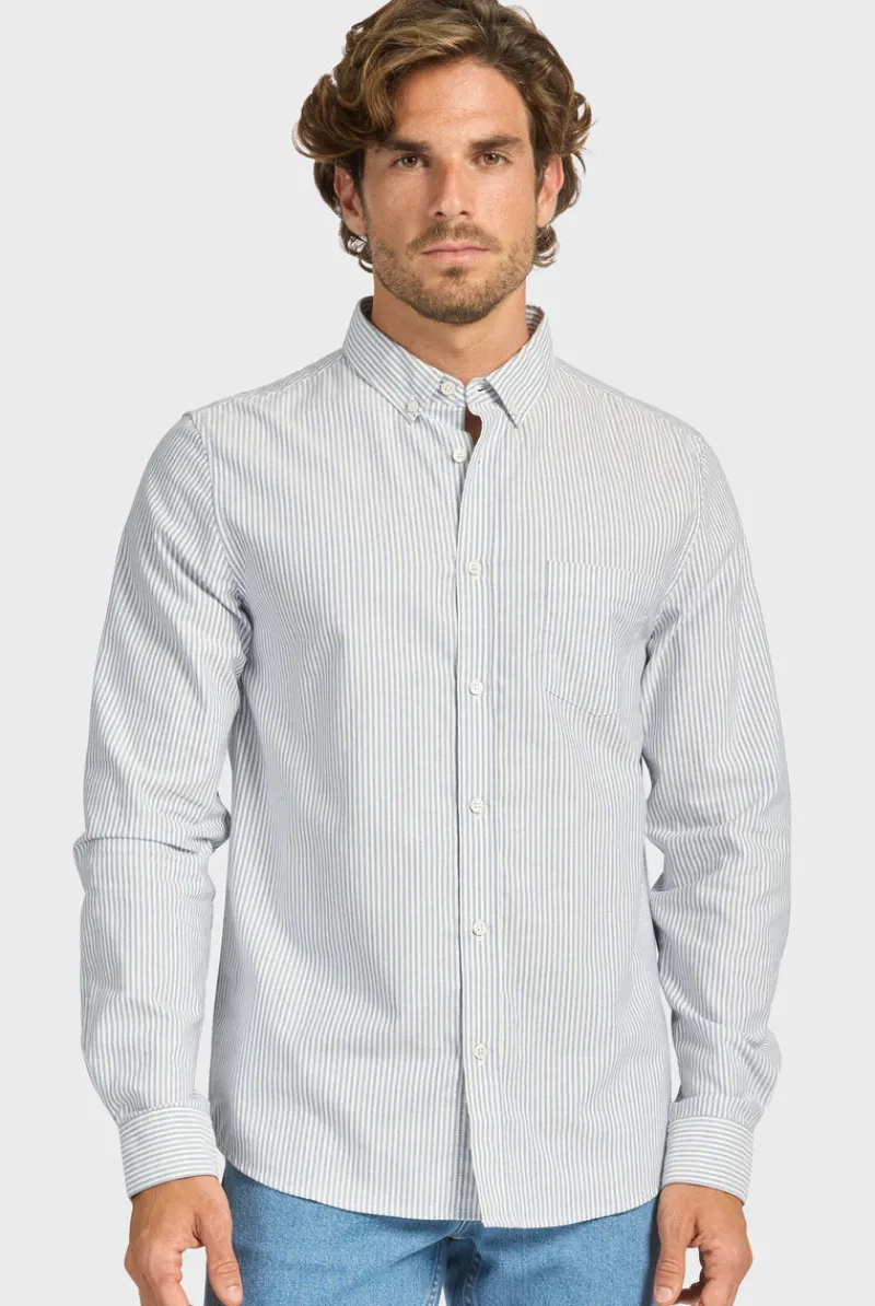 Discount Academy Brand Vintage Oxford Shirt