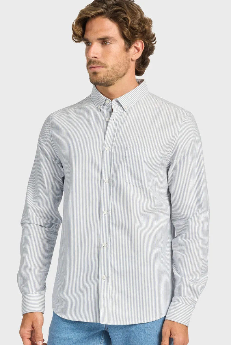 Discount Academy Brand Vintage Oxford Shirt